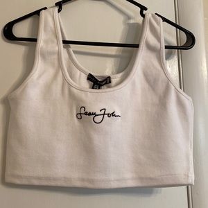 Misguided Sean John crop top.  Size 8 NWT